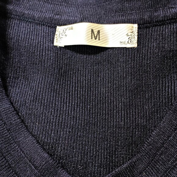 EXQUISITE BOUTIQUE PLEATED Sweater KNIT DRESS - Picture 2 of 5
